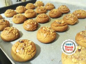 Esmer Şekerli Fındık Ezmeli Kurabiye