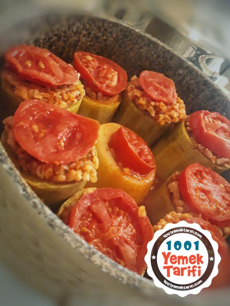 Kolay kabak dolması nasıl yapılır-zeytinyağlı kabak sarması tarifi yapımı