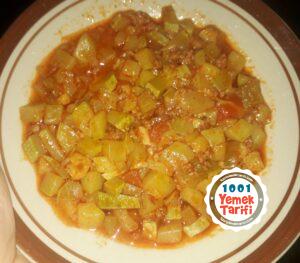 Sebzeli Kabak Yemeği