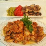 Izgara Tadında Sebzeli Tavuk