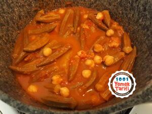 nohutlu bamya tarifi nasıl yapılır