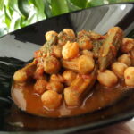 Zeytinyagli Nohutlu Bamya Yemeği