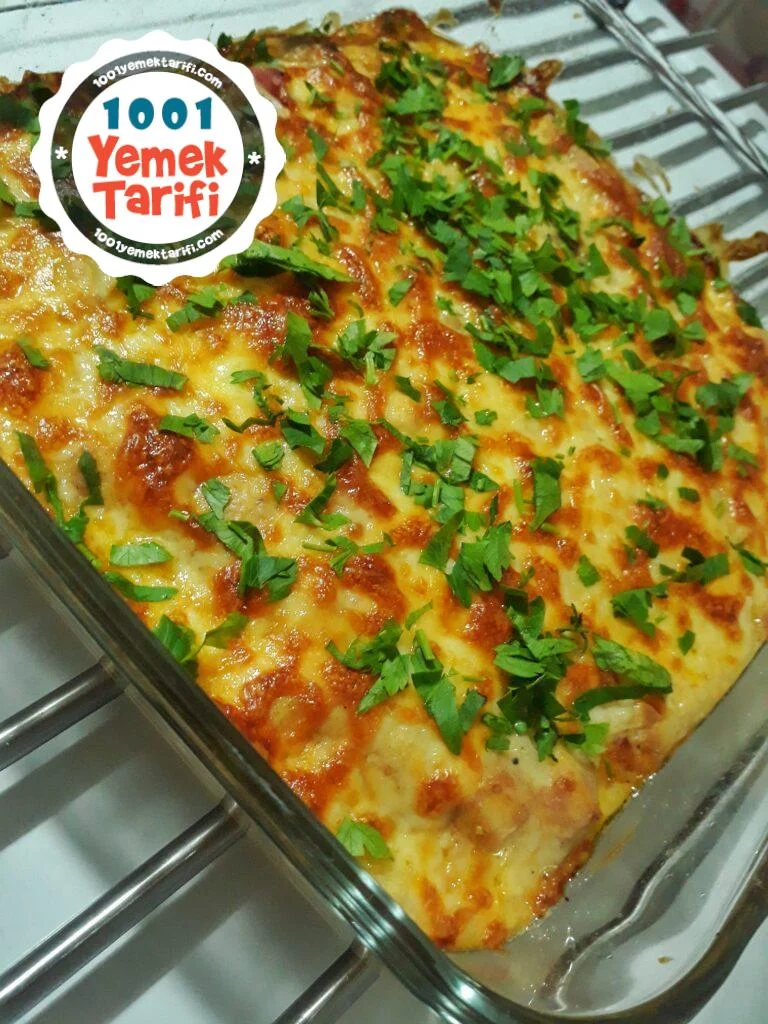 Beşamel Soslu Mantarlı Tavuk tarifi nasıl yapılır-kaç kalori