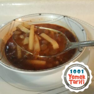 Yeşil Mercimekli Kesme Çorba Tarifi