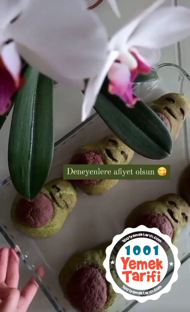 Avokado şeklinde ekmek tarifi