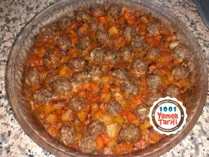 Fırında Sebzeli Köfte Nasıl Yapılır