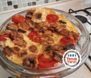 Kaşarlı Mantarlı Menemen