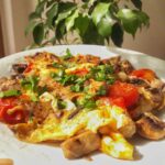 Kaşarlı Mantarlı Menemen