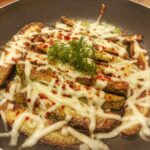 Kaşarlı Kızarmış Kabak yapımı