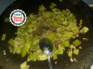 Etli Sebzeli Sac Tava yapımı