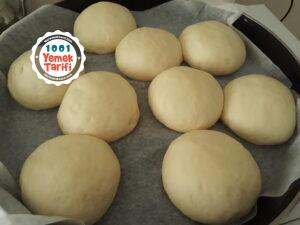 Hamburger Tarifi-hamburger ekmeği yapımı