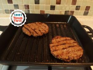 Hamburger Tarifi-ekmeği ve köftesi nasıl yapılır-kaç kalori