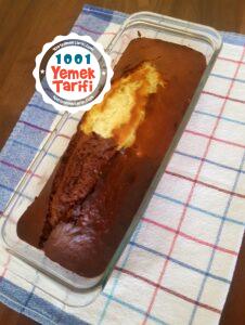 İki Renkli Kek Tarifi-nasıl yapılır-resimli anlatım-kaç kalori