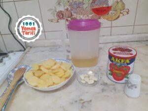 Sarımsaklı Patates Oturtma Tarifi