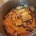 Etli Patates yapımı