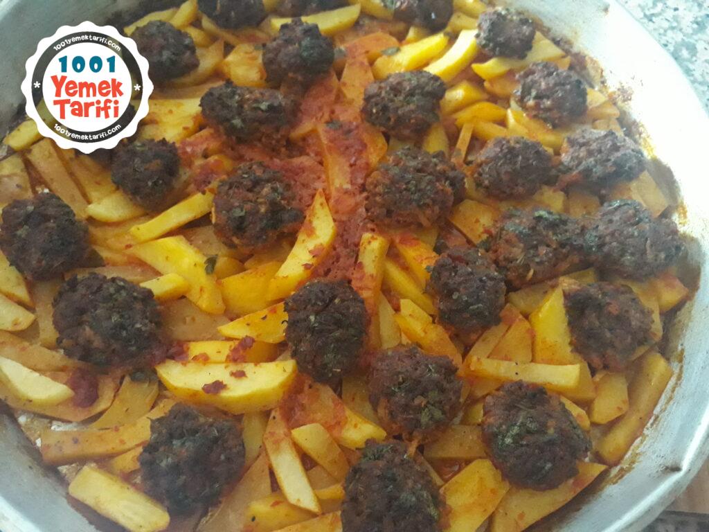 fırında patates köfte nasıl yapılır