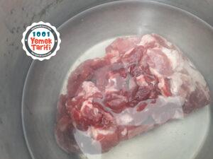 Etli Pilav Tarifi resimli anlatım