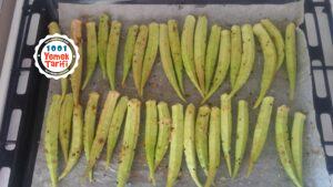 Fırında Bamya Kızartması