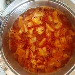 Tas Kebabı yapımı