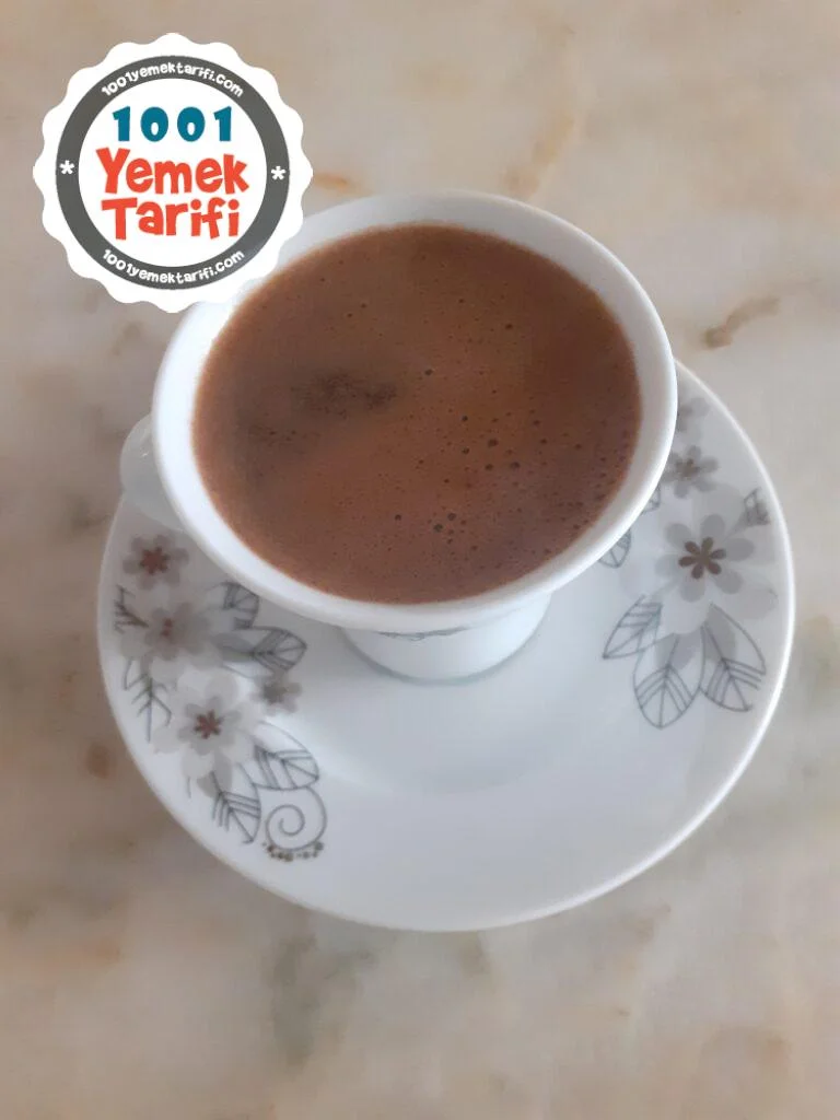 Tereyağlı Tarçınlı Kahve yapımı