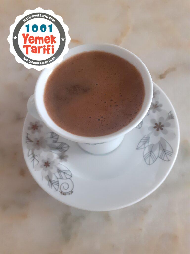 Tereyağlı Tarçınlı Kahve yapımı