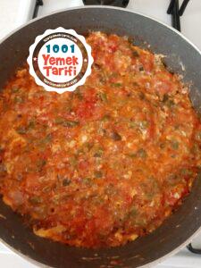 Menemen yapımı