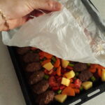 fırında sebzeli köfte nasıl yapılır