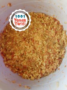 Kadın Budu Köfte yapımı