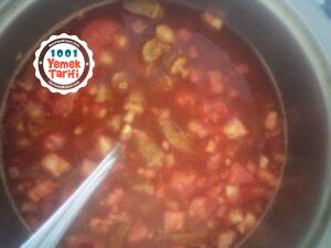 Kuru Bamya Çorbası tarifi