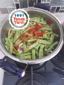 Patatesli Taze Fasulye Tarifi