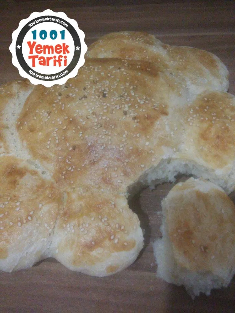 çiçek ekmek tarifi