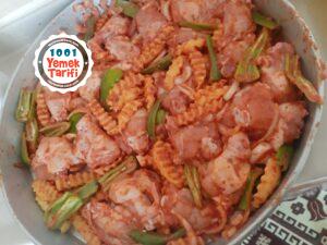 Fırında Tavuk yapımı