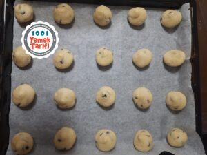 damla çikolatalı kurabiye