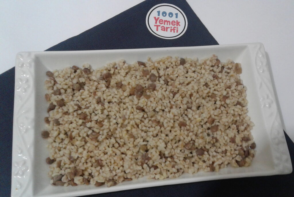 Mercimekli Bulgur Pilavı Tarifi