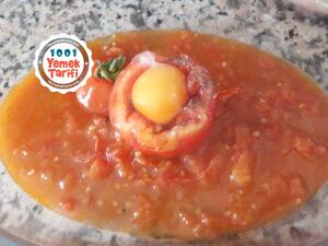Yumurtalı Domates Dolması