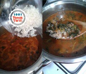 Ispanak Yemeği yapımı