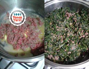 Yumurtalı Ispanak Kavurması tarifi