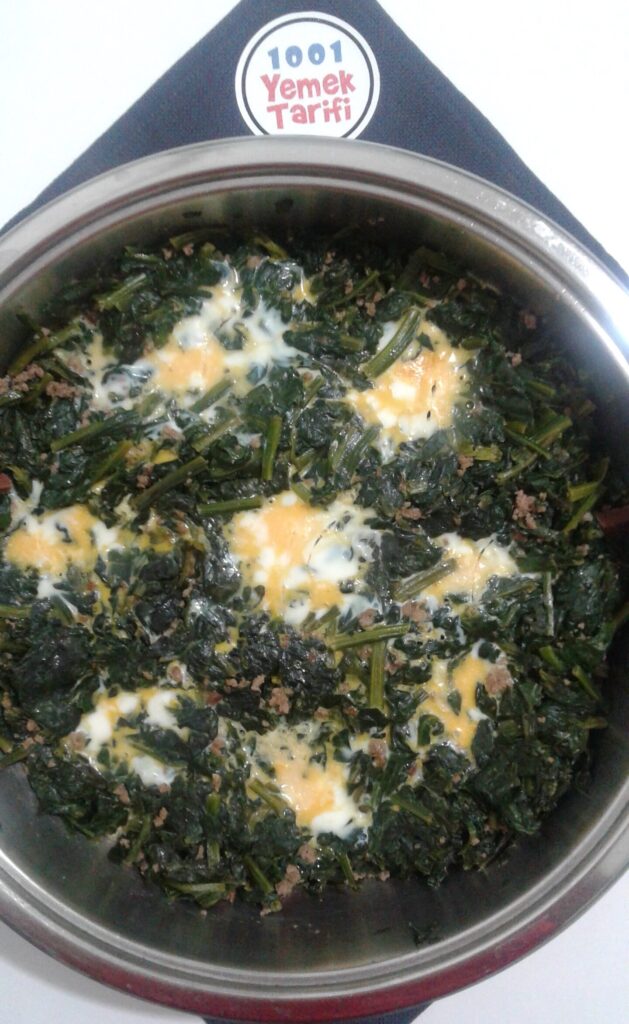 Yumurtalı Ispanak tarifi