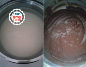 İki Renkli Muhallebi Tarifi