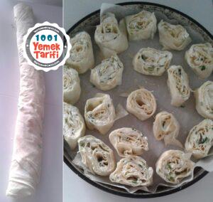 kolay peynirli börek yapımı