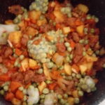 Etli Bezelye yemeği