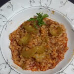 Pirinçli Kıymalı Kabak Yemeği