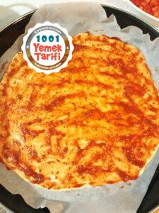 Karışık Pizza yapımı