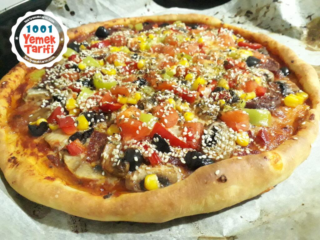 Karışık Pizza nasıl yapılır