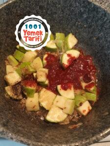 sebzeli Yeşil Mercimek tarifi