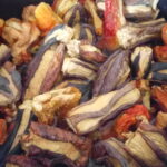 Kuru Patlıcan-Biber Dolması