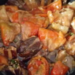 Ekşili Kuru biber patlıcan dolması tarifi