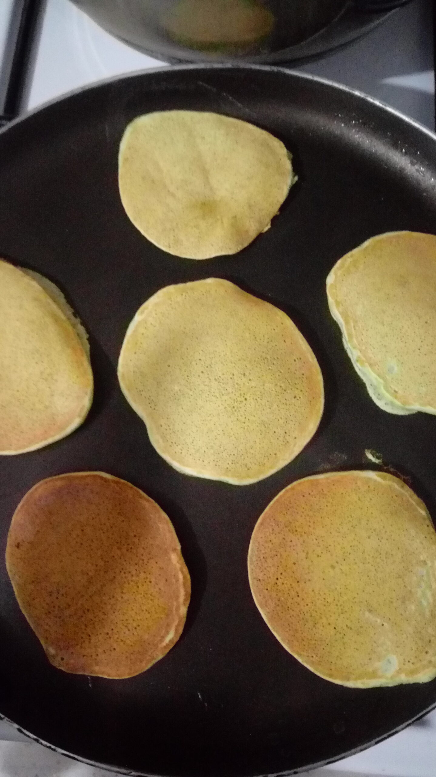 Ispanaklı Pankek (Yeşil Pankek)