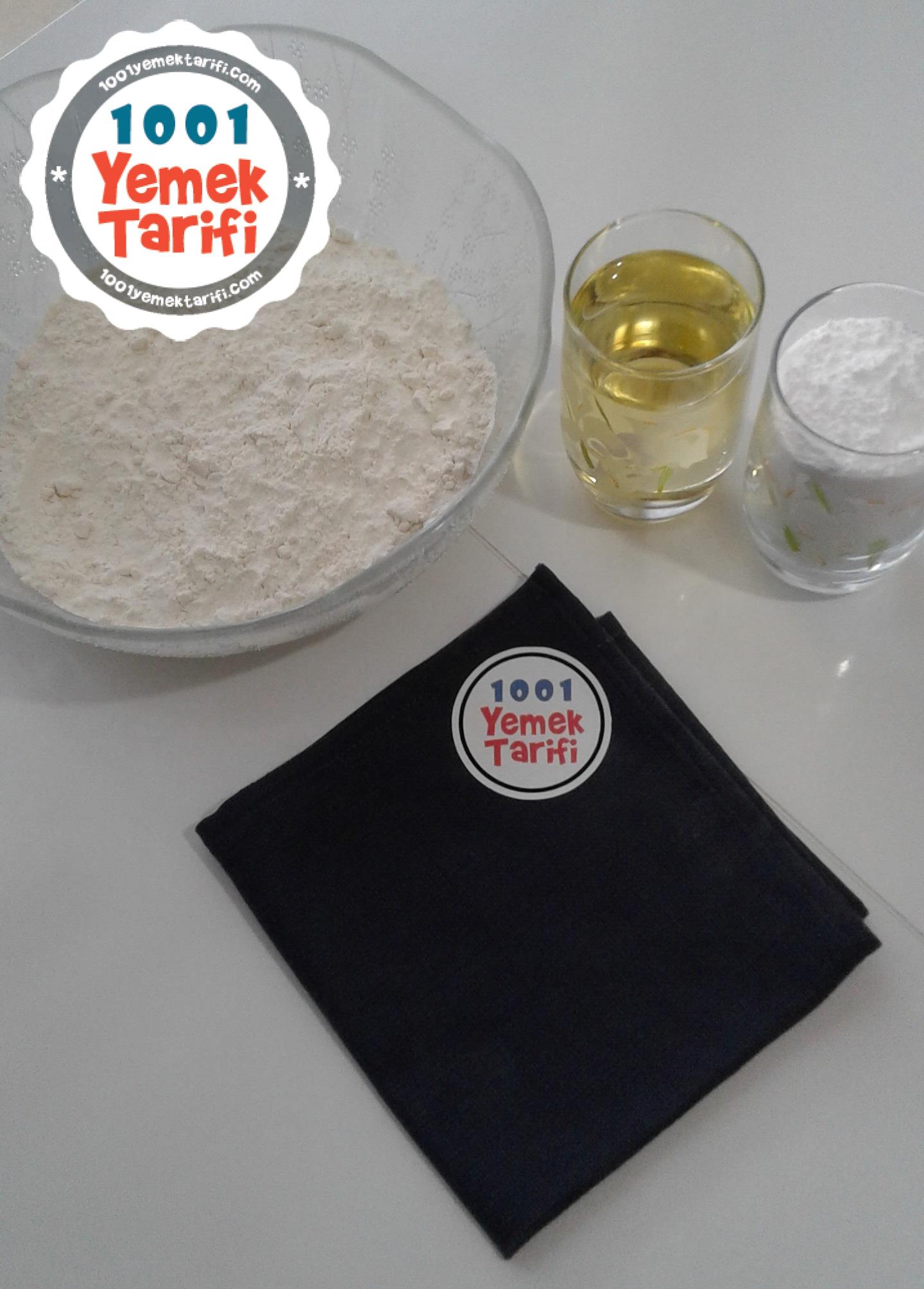 3 Malzemeli Un Kurabiyesi Tarifi