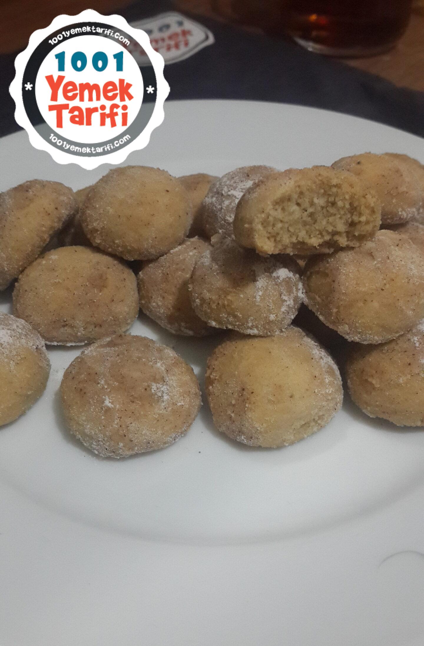 Fındıklı Tarçınlı Lokmalık Kurabiye Tarifi
